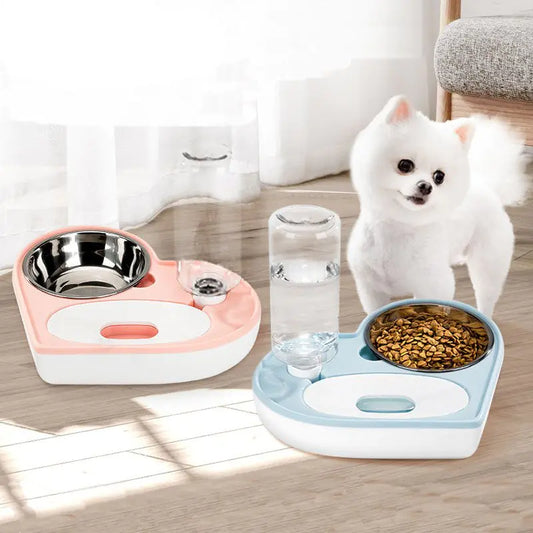 2 In 1 Pet Water Food Bowl