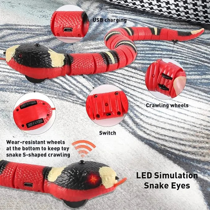 Smart Sensing Interactive Pet Snake