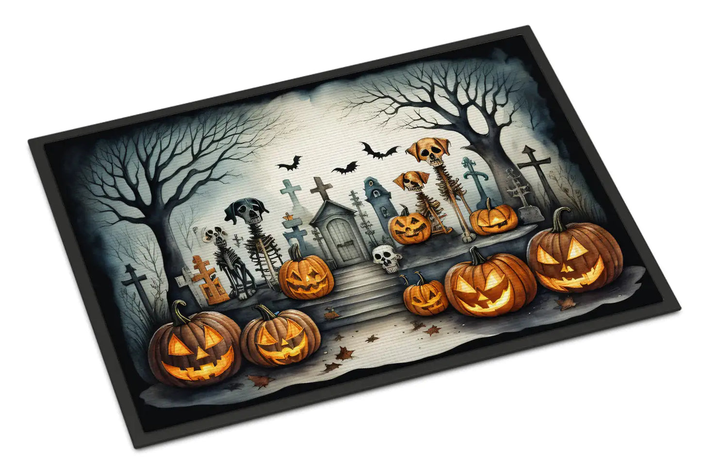 Pet Cemetery Spooky Halloween Doormat